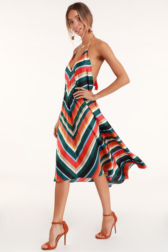 Create a Gorgeous Women's Slip Dress Outfit for Less! | Pretty Midi Slip  Dress Styles - Lulus